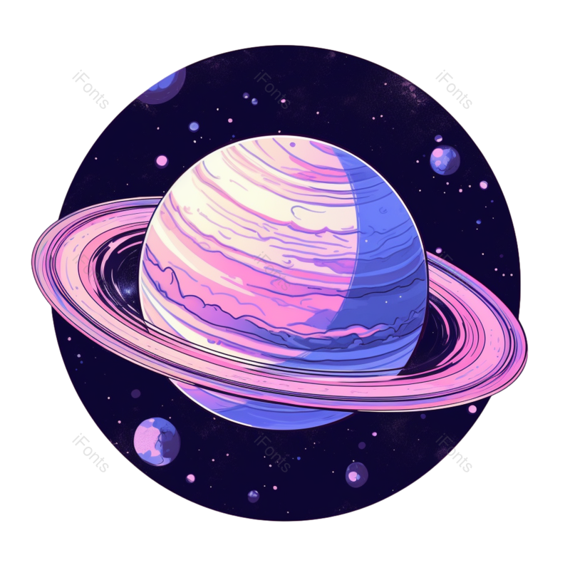 元素图片,插画元素,浪漫PNG,梦幻星空免抠素材